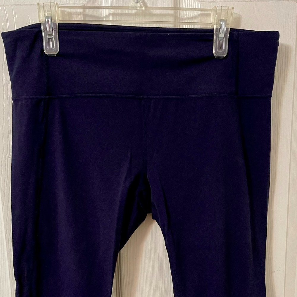 Athleta Navy Blue Cropped Leggings XL